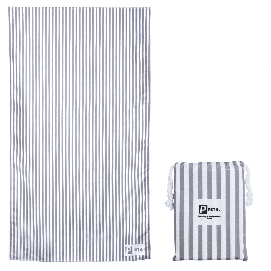 Quick Dry Travel Towel - Grey