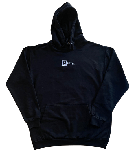 Peth OG embroidered centre logo hoodie – Pethstore